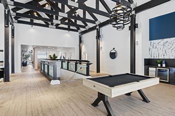 Spacious clubhouse